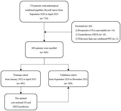 Score based on contrast-enhanced ultrasound predict central lymph node metastasis in papillary thyroid cancer